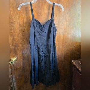 Old Navy Black Textured Dress